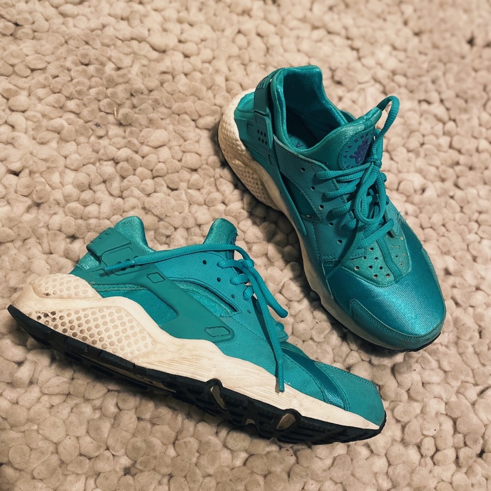 Turquoise Blue Hurrache Shoes